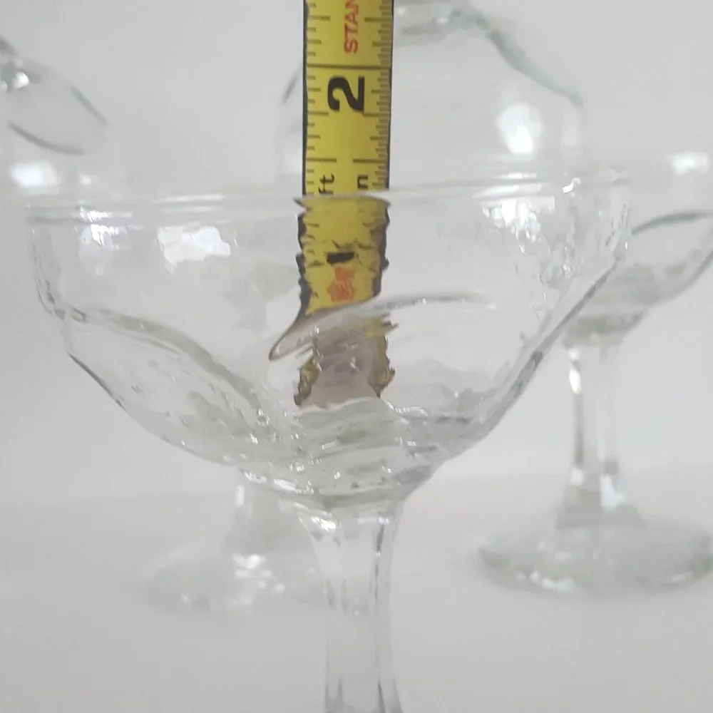 Libbey Chivalry Shallow Champagne Glasses